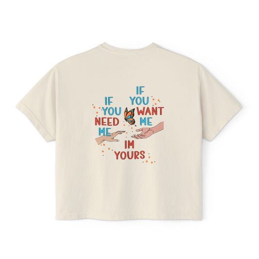 DU SOL x ARITHM Cropped Tee